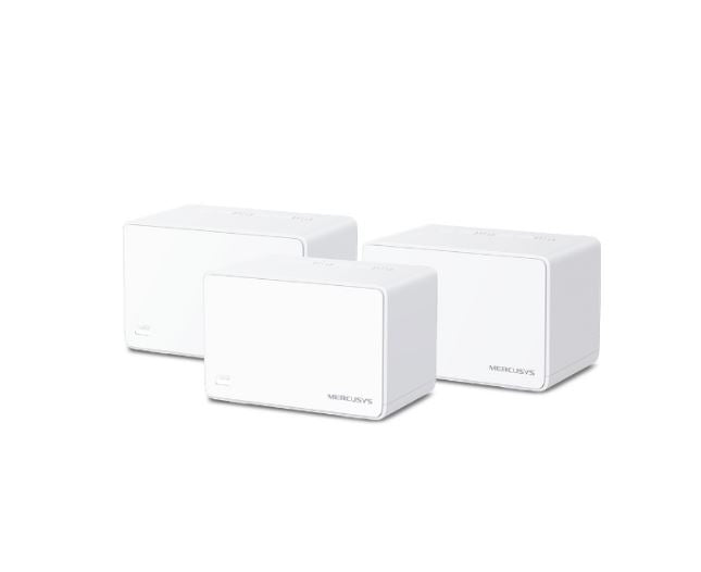 Mercusys Halo H80X(3-pack) AX3000 Whole Home Mesh WiFi 6 System,3000 Mbps Dual Band Wi-Fi, Up to 650 Square Meters, 574/2402 Mbps, MU-MIMO, BeamF Mercusys Halo H80X(3-pack) AX3000 Whole Home Mesh WiFi 6 System,3000 Mbps Dual Band Wi-Fi, Up to 650 Square Meters, 574/2402 Mbps, MU-MIMO, BeamF